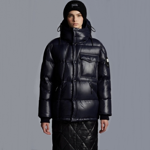 モンクレールユニセックスパッチモダンダウンパディングc02339ブラック