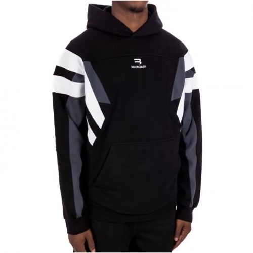 バレンシアガユニセックスコットンフーディl01221ブラック