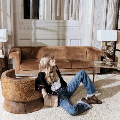 セリーヌレディースラグジュアリージャケットl0175ブラック