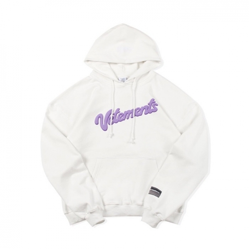 ヴェトモンユニセックスオーバーサイズコットンフーディt0216ホワイト