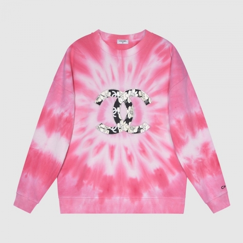 -シャネルレディースクルーネック長袖Tシャツl0807ピンク