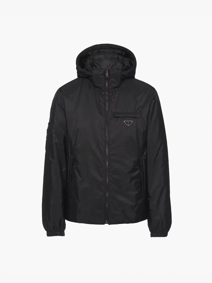 プラダメンズリナイロンパディングジャケットc04252