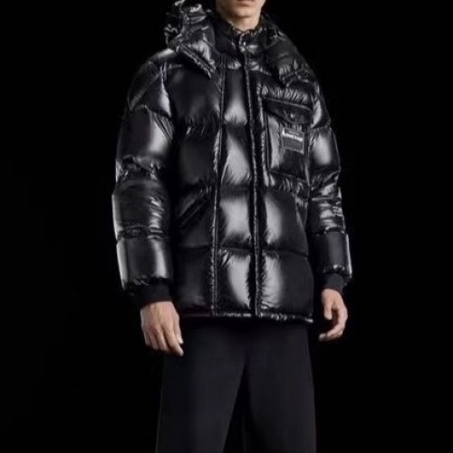 モンクレールユニセックスパッチモダンダウンパディングc02344ブラック