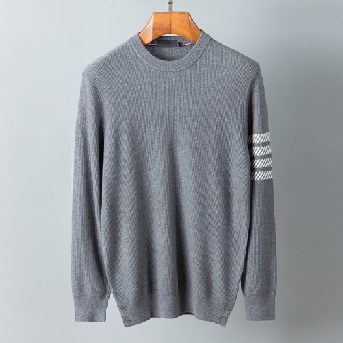 トムブラウンメンズストラップセーターm01471グレー