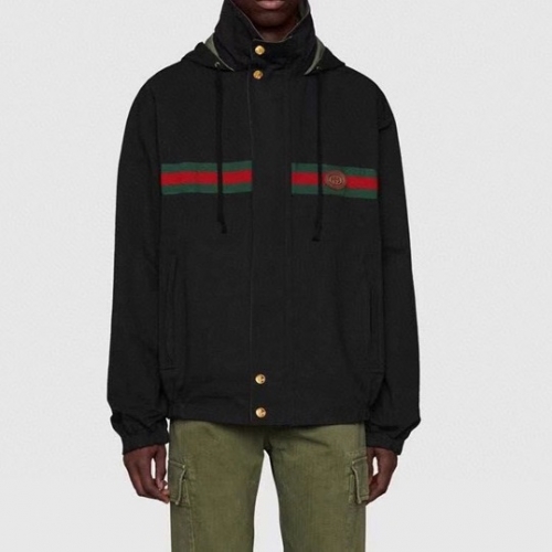 グッチメンズカジュアルジャケットc04455ブラック