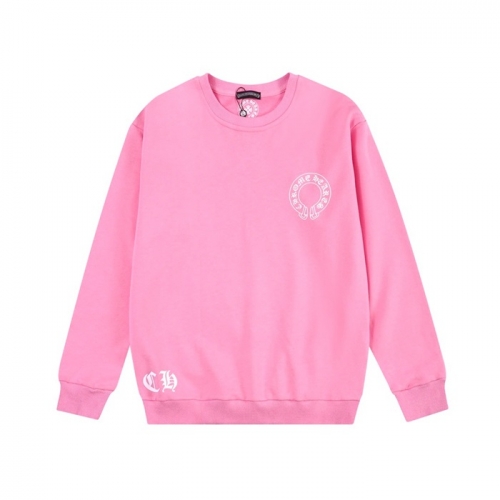 クロムハーツメンズ長袖Tシャツr0432ピンク