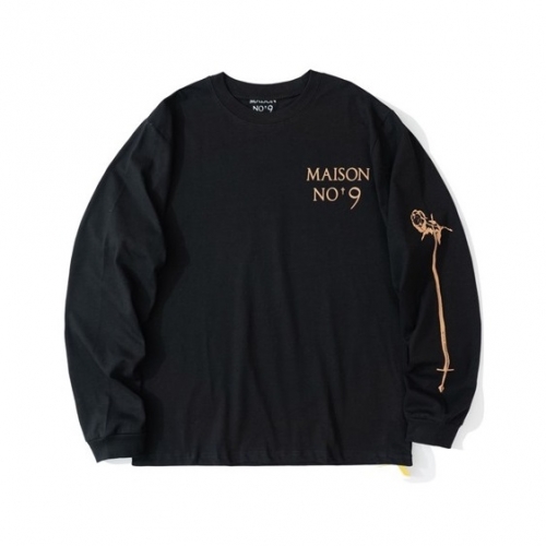 メゾンマルジェラメンズスウェットシャツi0069ブラック