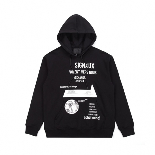 プラダメンズカジュアルコットンフーディa02454ブラック