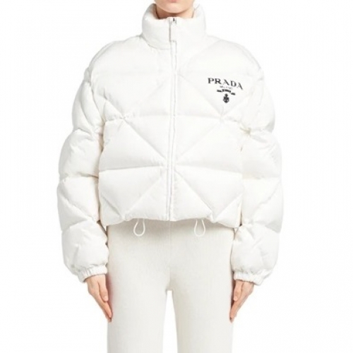 プラダレディースカジュアルダウンジャケットa02457ホワイト