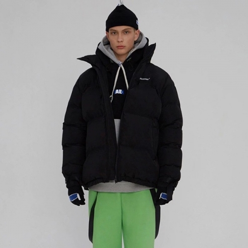 アダーユニセックスパッチモダンダウンパディングe0065(A1A4)ブラック