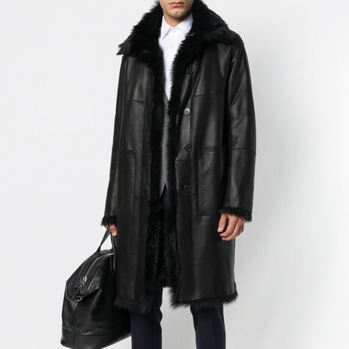 プラダメンズラグジュアリーコートa02460ブラック