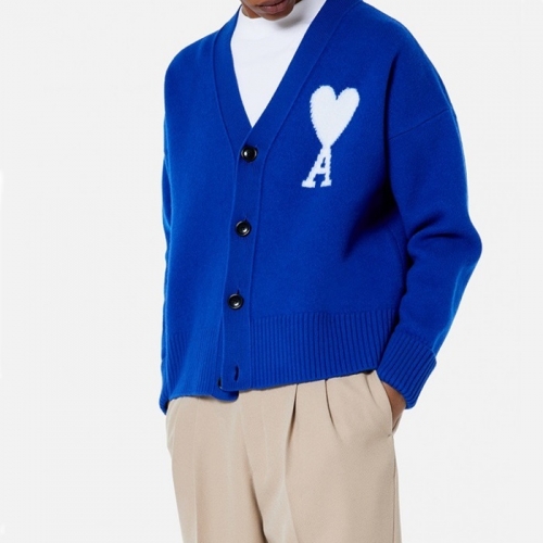 アミユニセックスカジュアルカーディガン0228ブルー