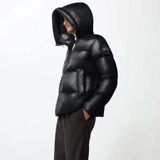 カナダグースメンズグースダウンブラックパディングn367