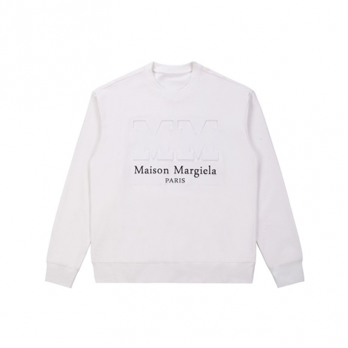 メゾンマルジェラメンズスウェットシャツi0073ホワイト