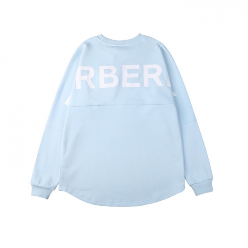 バーバリーメンズカジュアルコットンスウェットシャツr04212ブルー