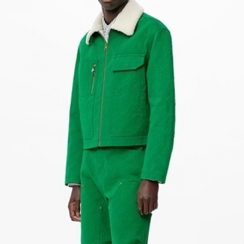 ルイヴィトンメンズカジュアルジャケットu03757グリーン