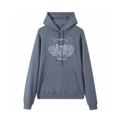 ケンゾーメンズシグネチャータイガーコットンスウェットシャツn0176グレー