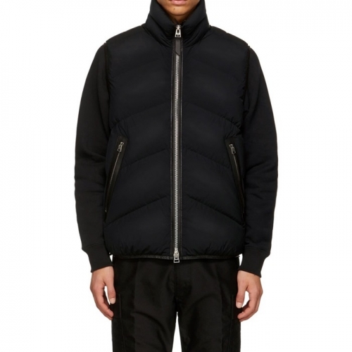 トムフォードメンズカジュアルベストf0033ブラック