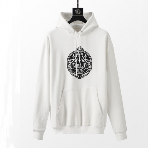 ベルルッティメンズカジュアルコットンフーディr0056ホワイト