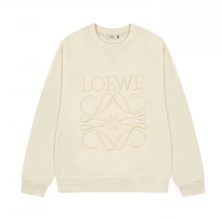 -ロエベメンズスウェットシャツe0512アイボリー