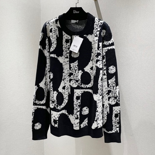 ディオールメンズレトロタートルネックセーターo01544ブラック