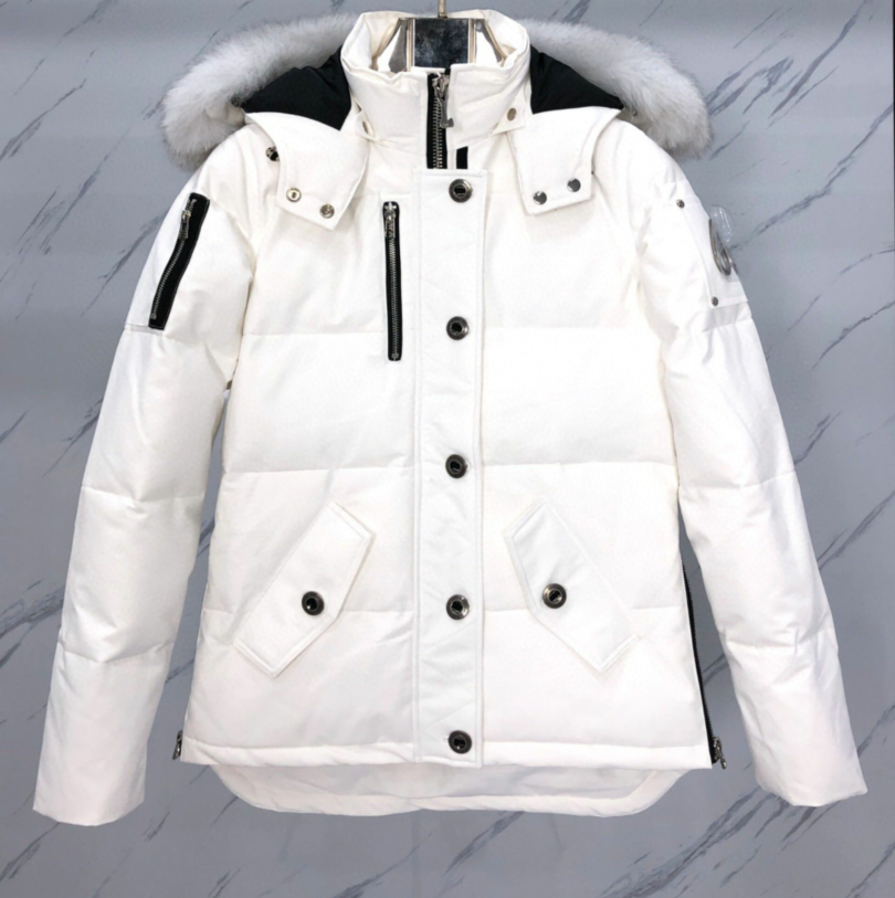 ムースナックルズレディースダックダウンパディングo0116ホワイト