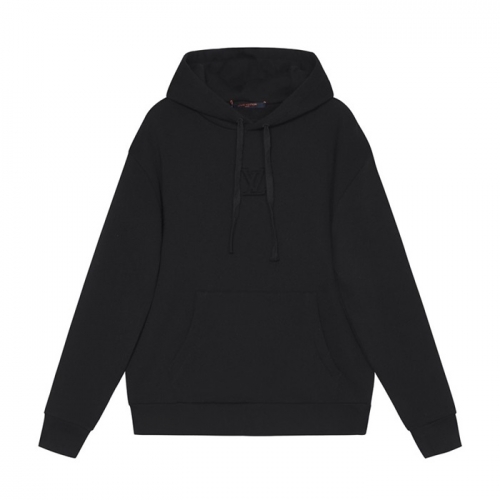 ルイヴィトンメンズカジュアルコットン長袖Tシャツu03778ブラック