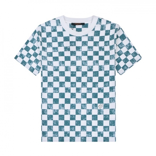 ルイヴィトンユニセックス半袖Tシャツu03783グリーン