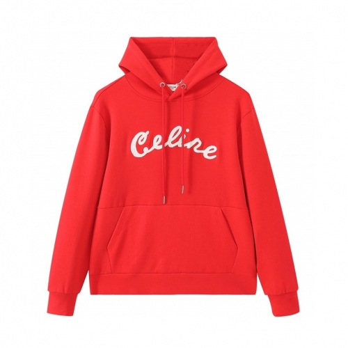 セリーヌユニセックスコットンフーディl0194レッド