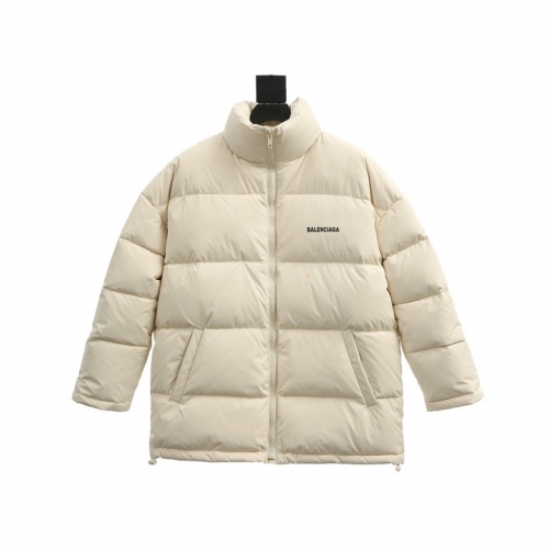 バレンシアガユニセックスダックダウンパディングl01244アイボリー