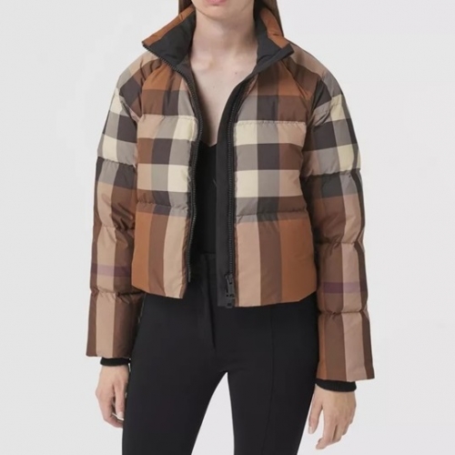 バーバリーレディースヴィンテージダックダウンパディングr04235キャメル