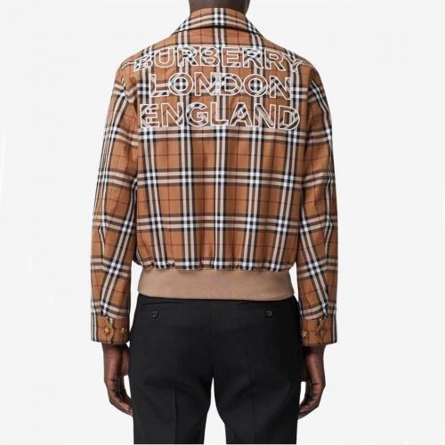 バーバリーメンズクラシックカジュアルジャケットr04236キャメル