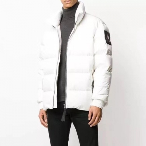 カナダグースメンズパッチカジュアルダウンパディングパーカーn0381ホワイト