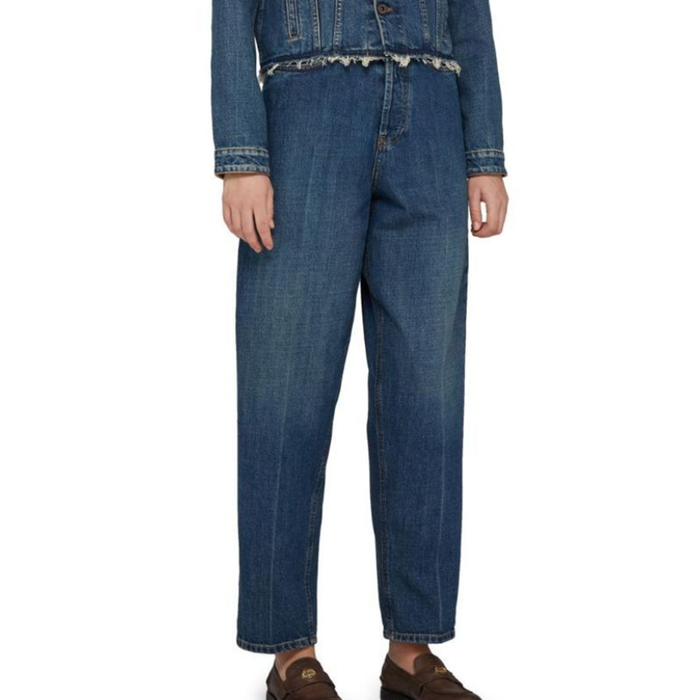 ミュウミュウメンズネイビージーンズc800