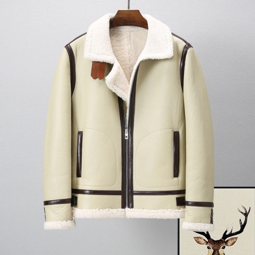 ロエベメンズカジュアルジャケットe0528アイボリー