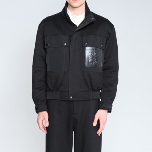 ロエベメンズカジュアルジャケットe0530ブラック