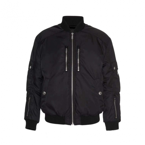 プラダユニセックスカジュアルジャケットa02513ブラック