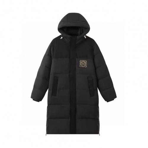 ロエベメンズダックダウンパディングe0533ブラック