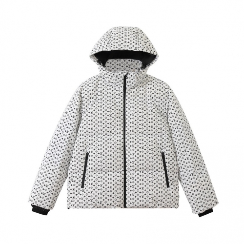 -ルイヴィトンユニセックスダックダウンパディングu03825ホワイト