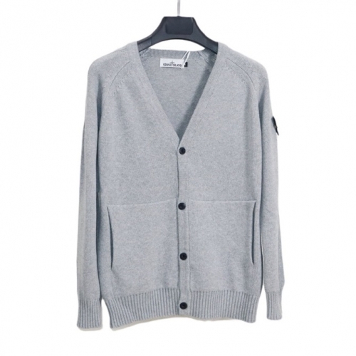 ストーンアイランドメンズカジュアルウールカーディガンo433