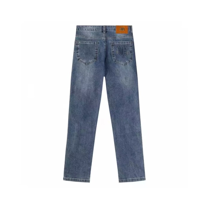 バレンシアガメンズカジュアルブルーパンツl01262