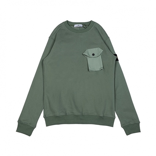 /--ストーンアイランドメンズコットンスウェットシャツo0440カーキ