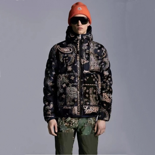 -モンクレールメンズカジュアルダックダウンパディングc02431ブラック