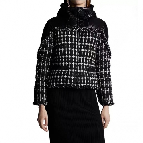 シャネルレディースパッチポイントダウンパディングl0823ブラック