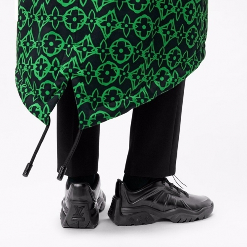 ルイヴィトンメンズランニングシューズu03837ブラック