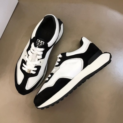 ジバンシィメンズカジュアルレザースニーカーホワイトv0573