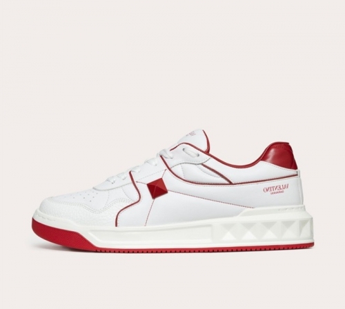 ヴァレンティノメンズカジュアルレザースニーカー(240-275)ホワイトl0496