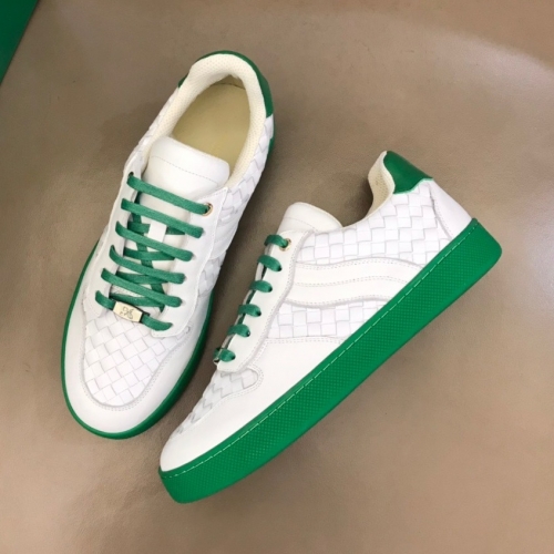 ボッテガヴェネタメンズレザースニーカーホワイト(240-270)t0150