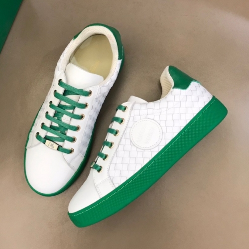 ボッテガヴェネタメンズレザースニーカーホワイト(240-270)t0152