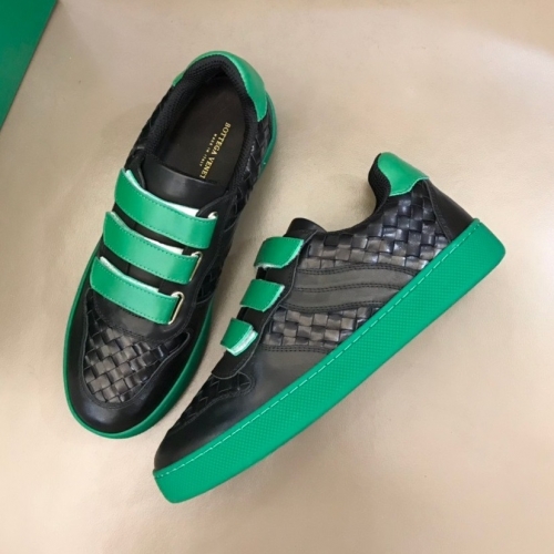 ボッテガヴェネタメンズレザースニーカーブラック(240-270)t0160